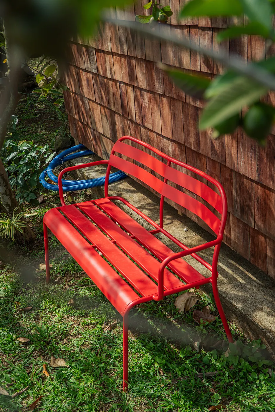 The red bench